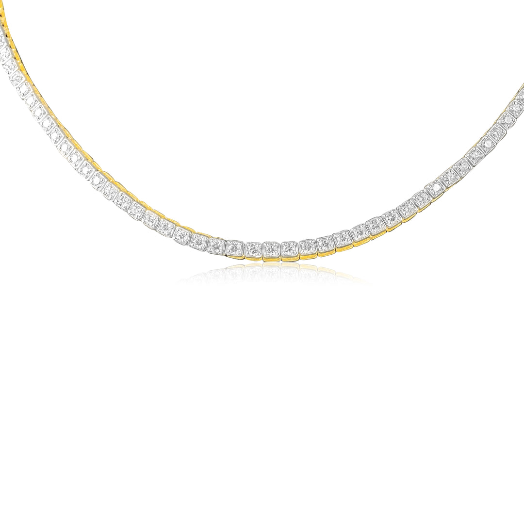 Classic Pave Tennis Necklace