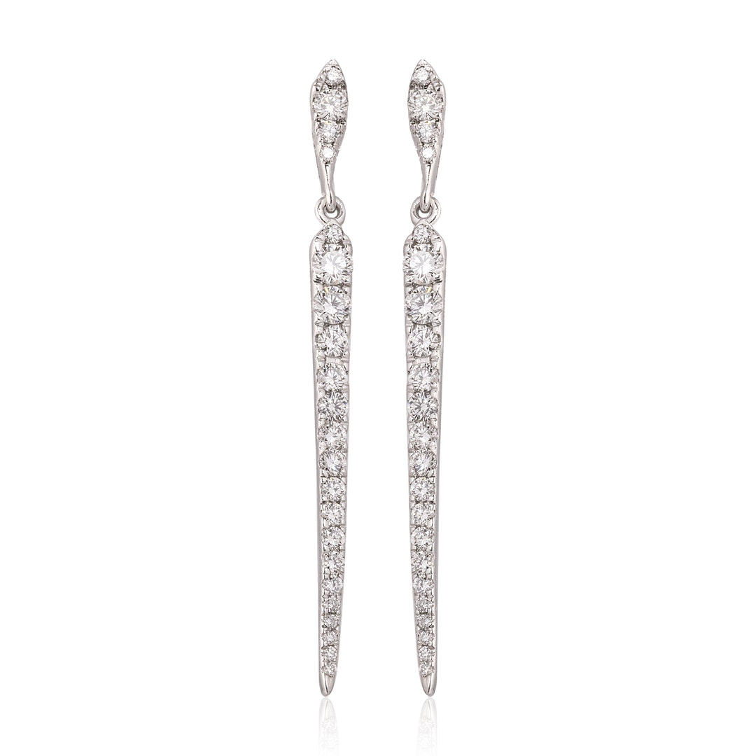 Sparkling Spear Earrings