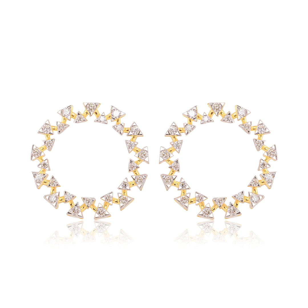 Starlight Halo Earrings