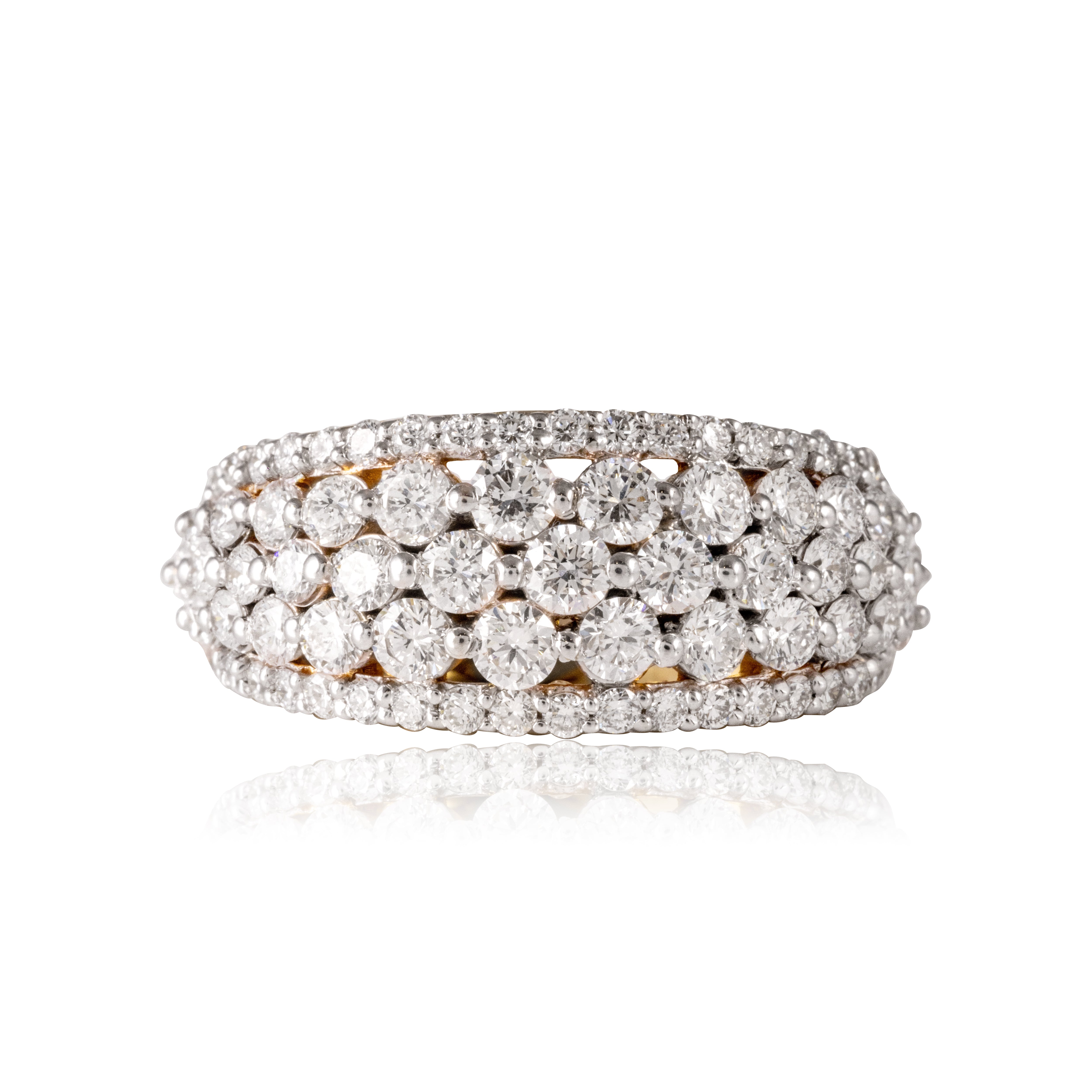 ☆nff☆ dazzling sky ringwhite 4603217 The F&B Diamond Starburst Ring