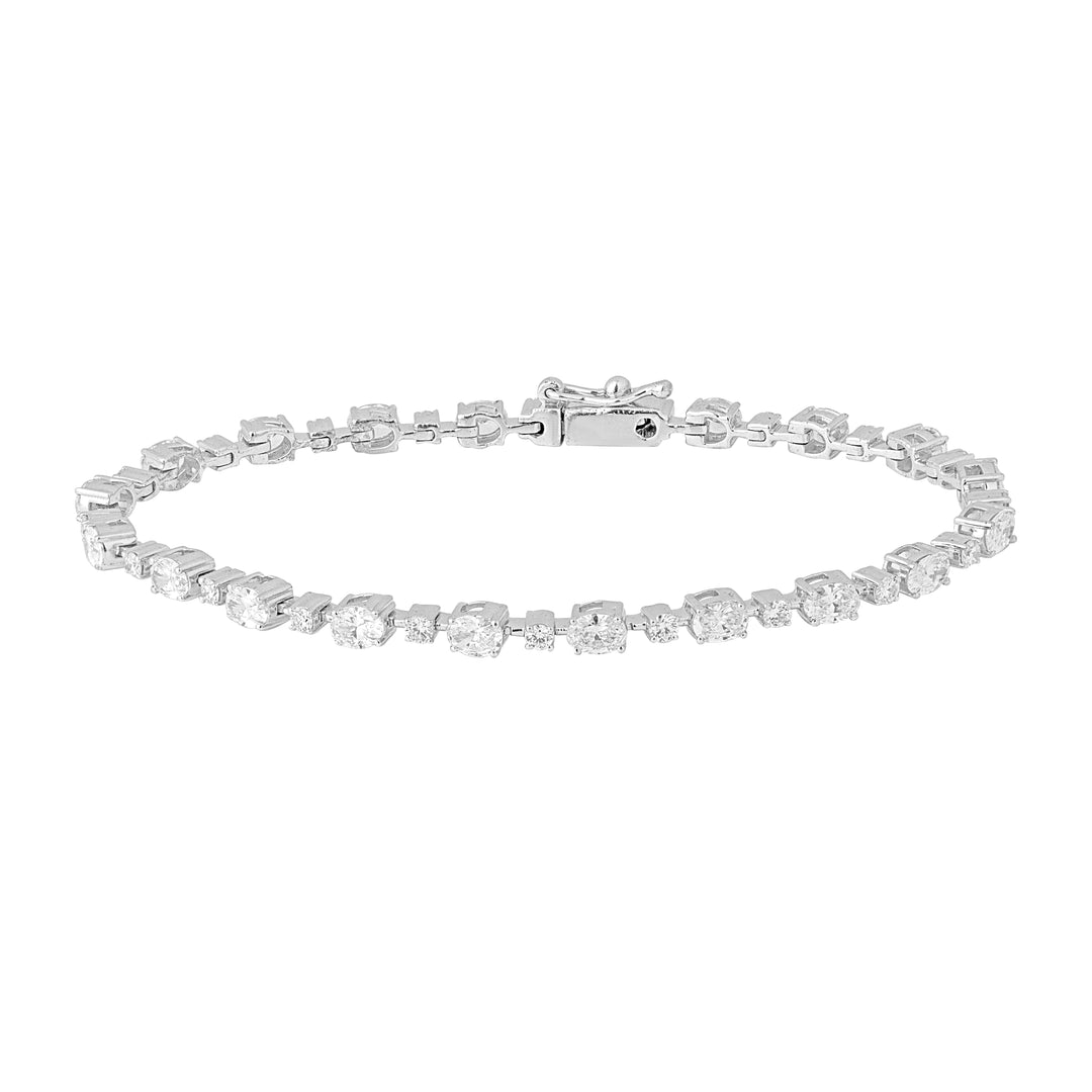 The Oval Tennis Bracelet