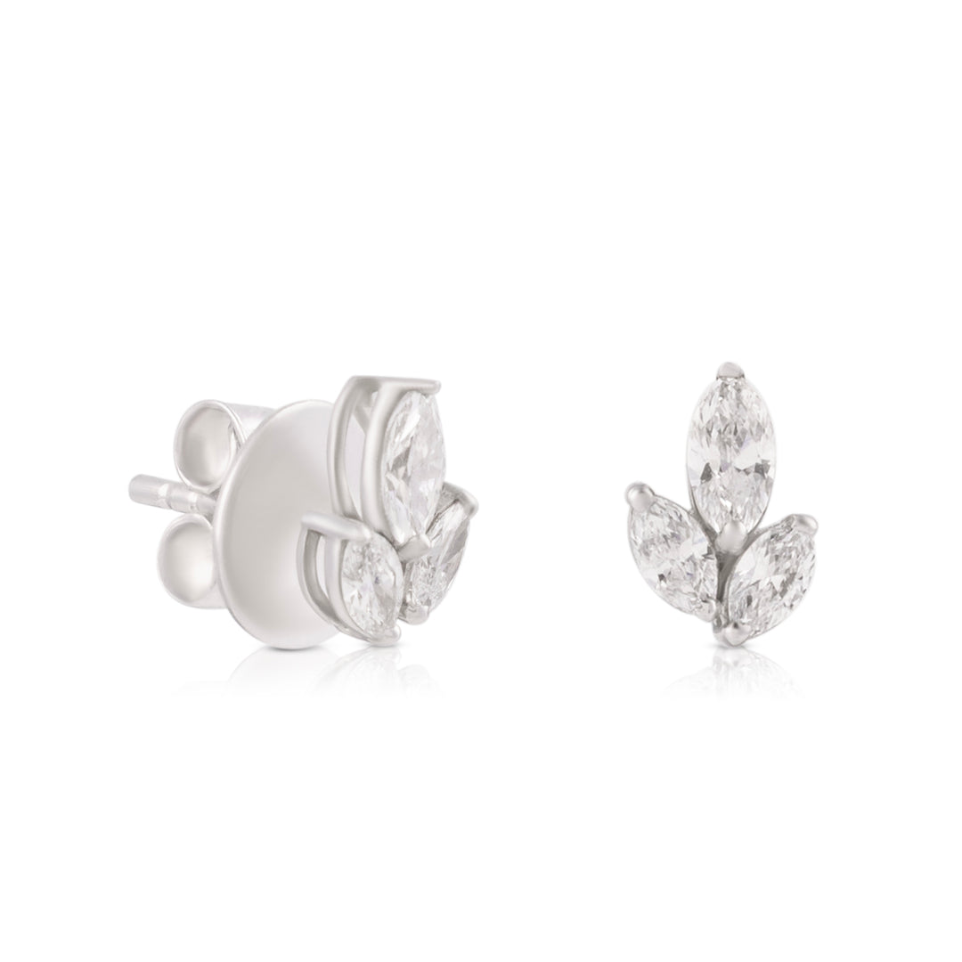 The Lumiere Leaf Studs