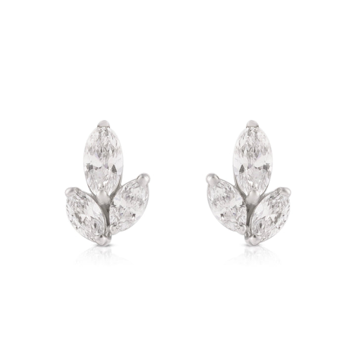 The Lumiere Leaf Studs